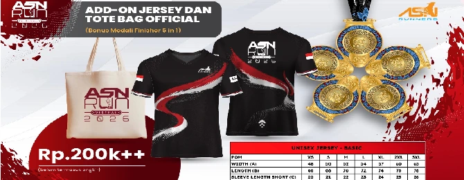 Informasi Alur Pendaftaran Virtual ASN Run 2026