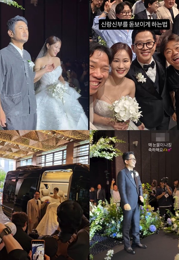 Potret-potret pernikahan Kim Jun Ho dan Kim Ji Min. Foto: Dok. Sports Today