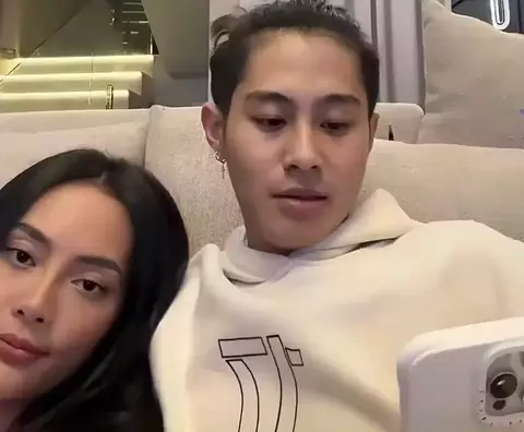Erika Carlina bersama DJ Panda. Foto : TikTok