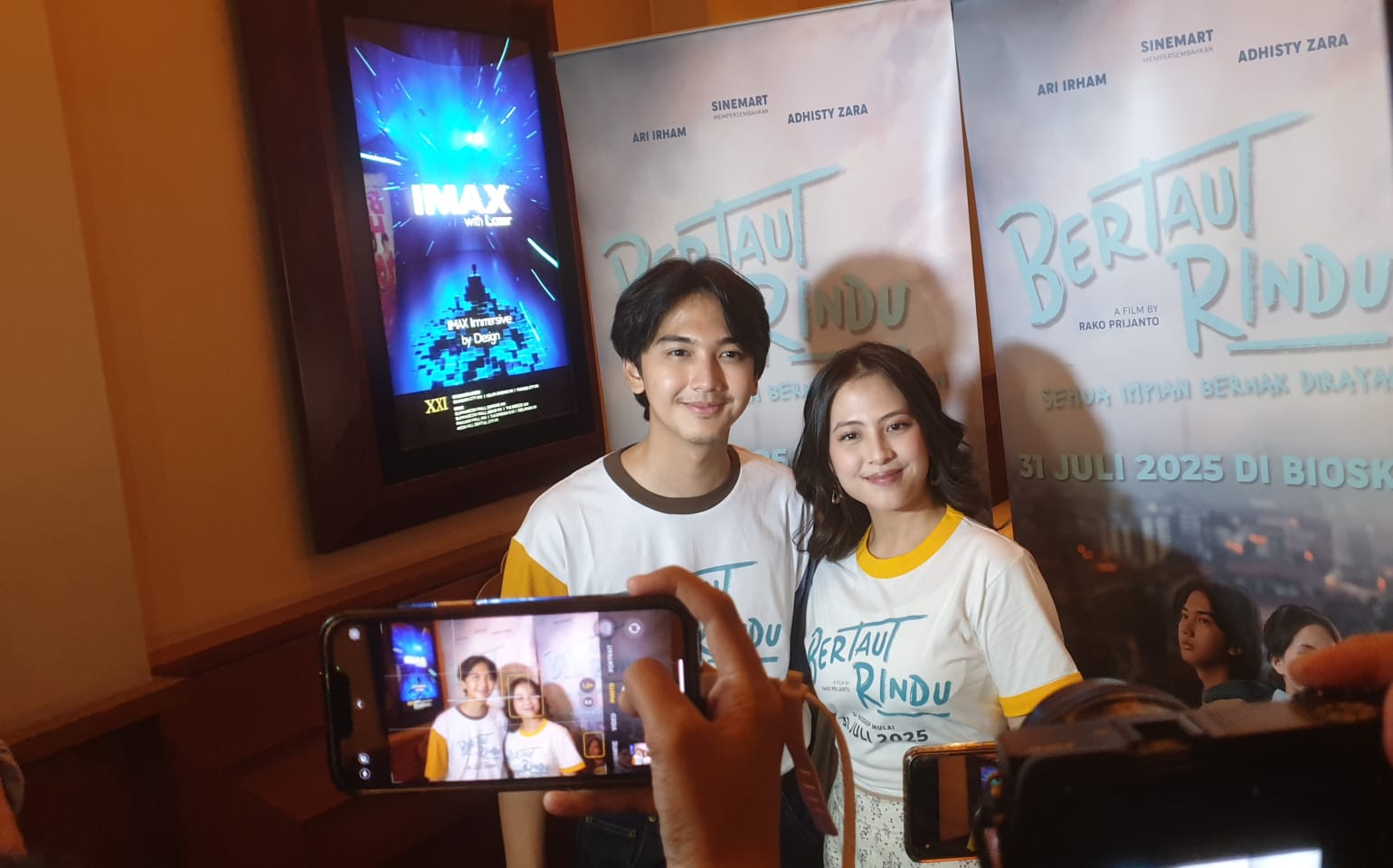 Ari Irham-Adhisty Zara Ungkap Pengalaman Syuting Ekstrem di Curug