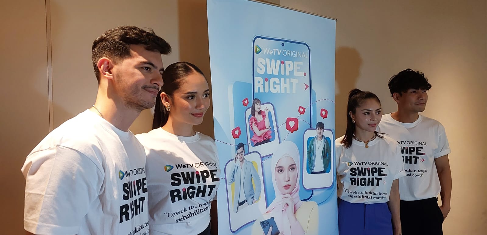 Pemain Serial ‘Swipe Right’ Bongkar Fakta Unik di Balik Layar
