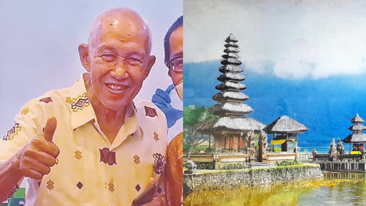 Profesor Amri Amir di Sumatera Utara Ubah Limbah Medis Jadi Lukisan 3D