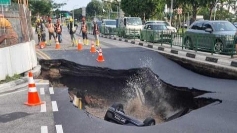 Waspada Sinkhole Alias Tanah Ambles, Kenali Tanda-tandanya
