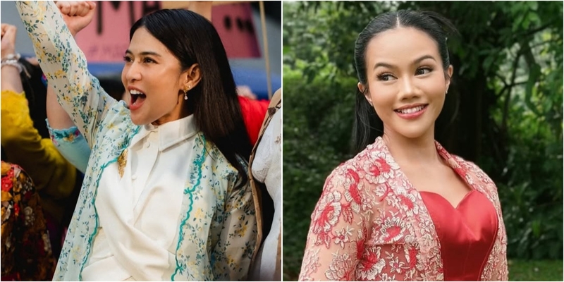 Menawan, Gaya Para Selebriti Indonesia di Hari Kebaya Nasional