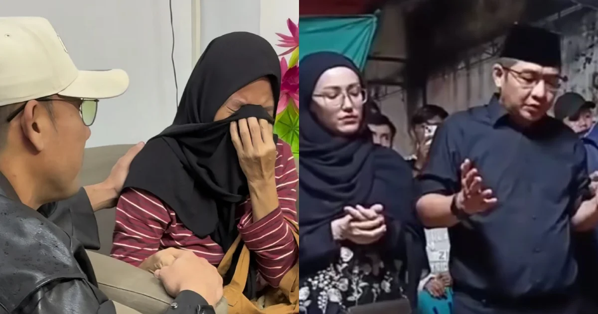 Denny Sumargo-Pasha Ungu Temui Keluarga Ojol yang Tewas Terlindas Mobil Brimob