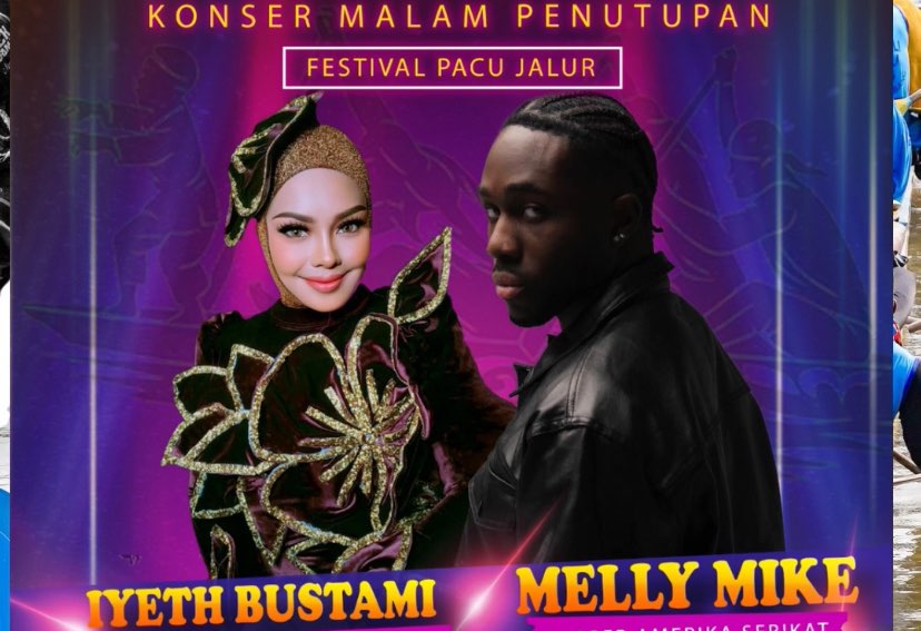 Rapper Melly Mike Tiba di Pekanbaru, Akan Meriahkan Festival Pacu Jalur