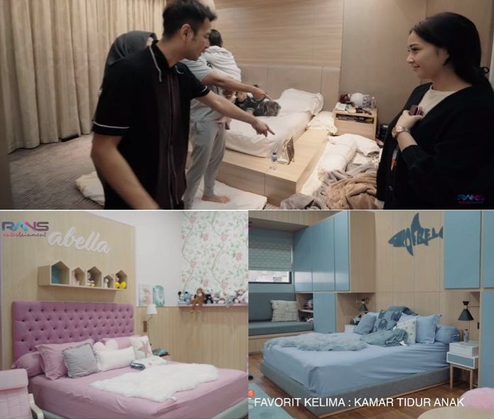 Kamar tidur. Foto: Dok. YouTube RANS Entertainment
