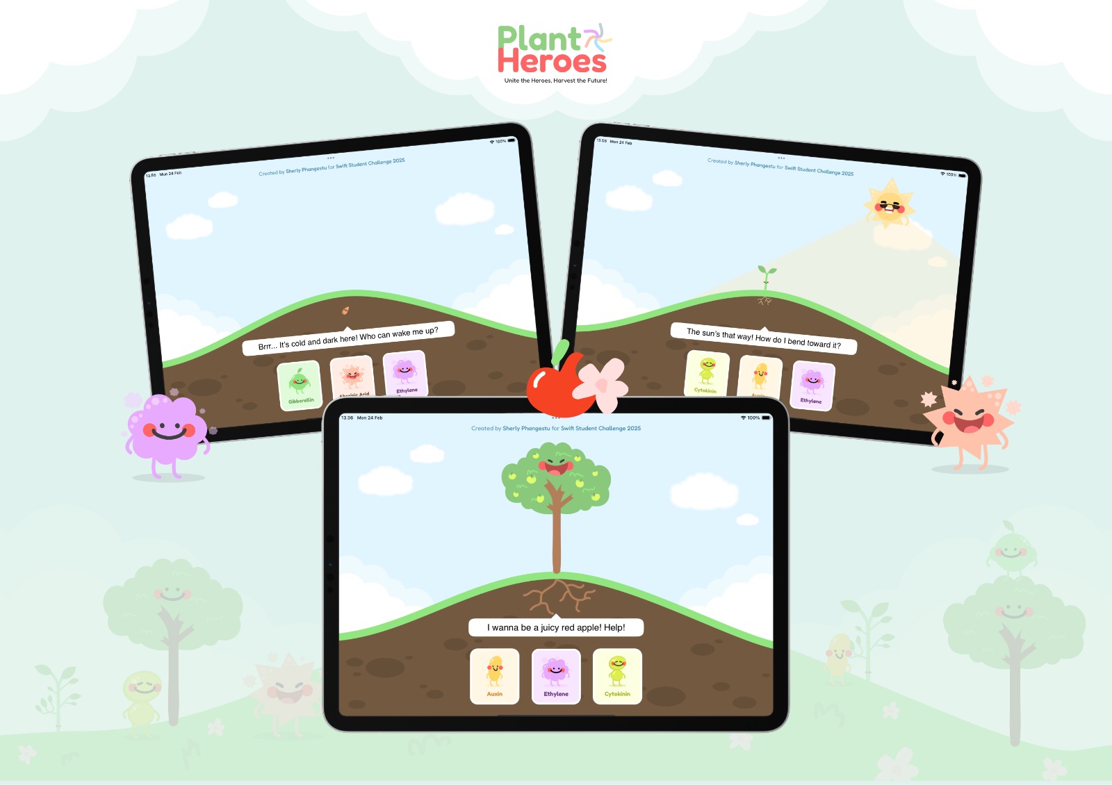 Aplikasi Plant Heroes. Foto: Dok. Padnya/Nyata