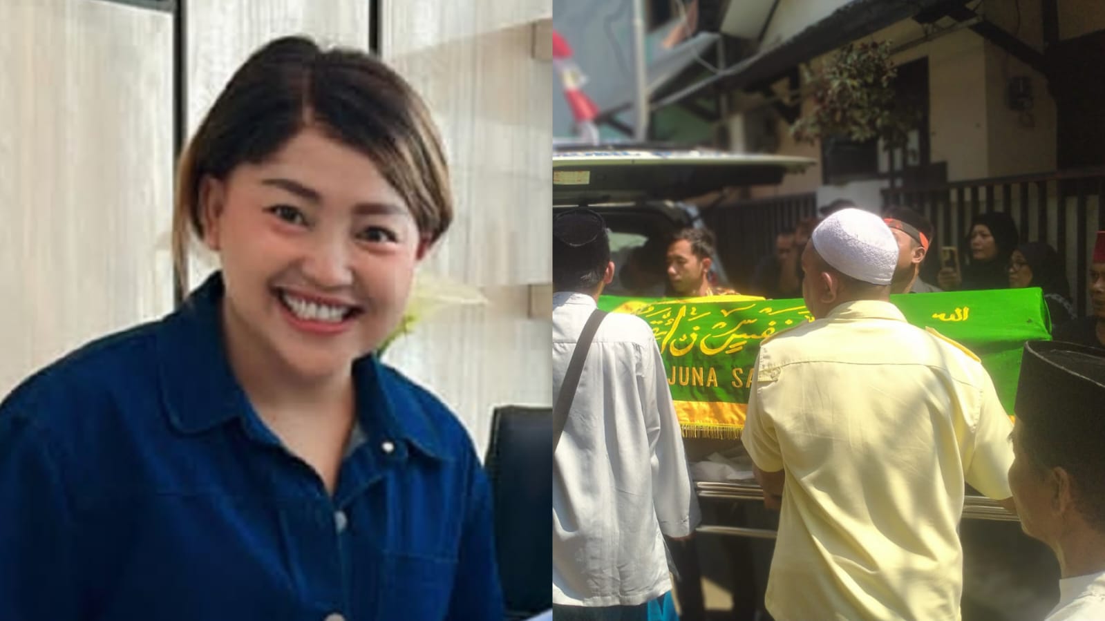 Raffi Ahmad dan Irfan Hakim Antar Jenazah Mpok Alpa ke Rumah Duka