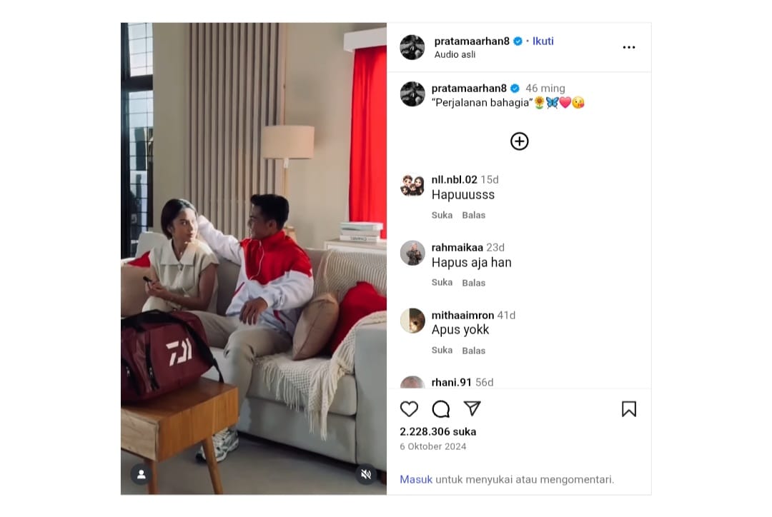 Dok. Instagram @pratamaarhan8