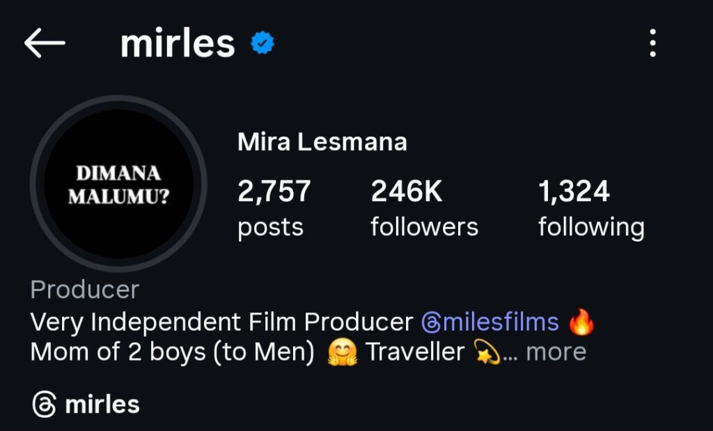 Instagram/mirles)