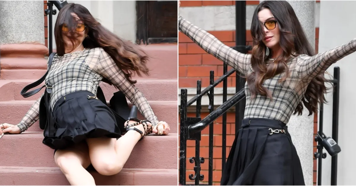 Momen Memalukan Anne Hathaway saat Syuting ‘The Devil Wears Prada 2’