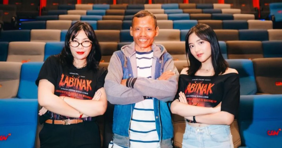 Jadi Cameo, Sumanto Ikut Nobar Film ‘Labinak: Mereka Ada di Sini’