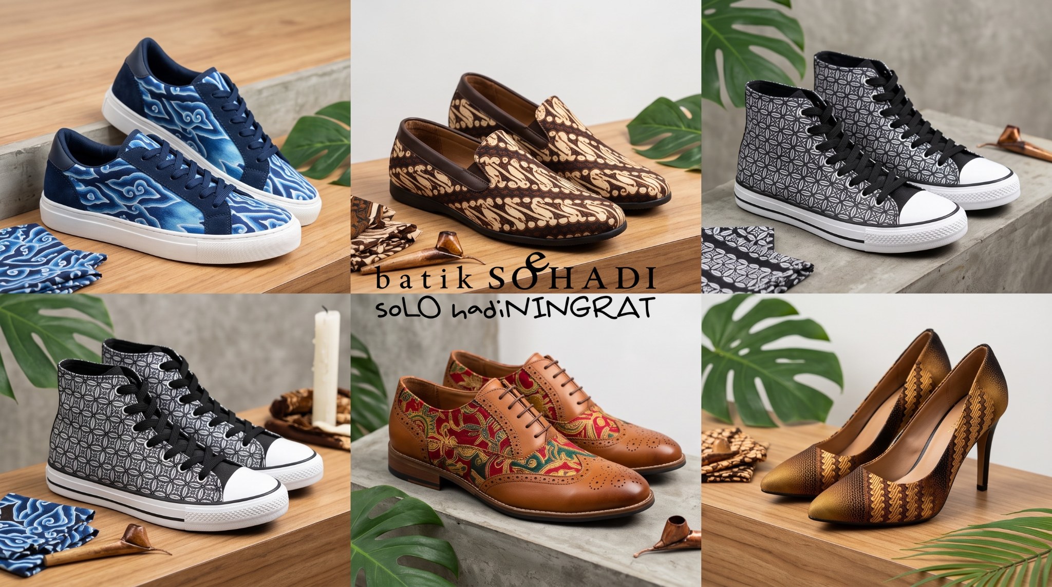 Sepatu Batik: Alas Kaki Bermotif Batik untuk Tampilan Berbeda