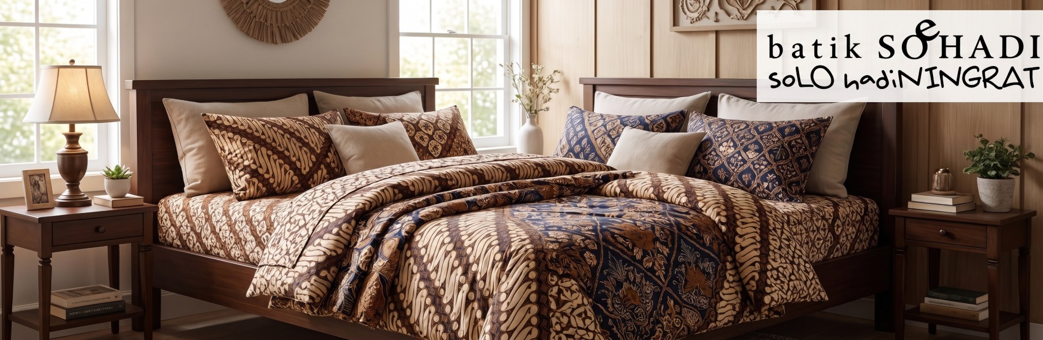 Bed Cover Batik: Sprei dan Selimut Bermotif Batik untuk Kamar Tidur