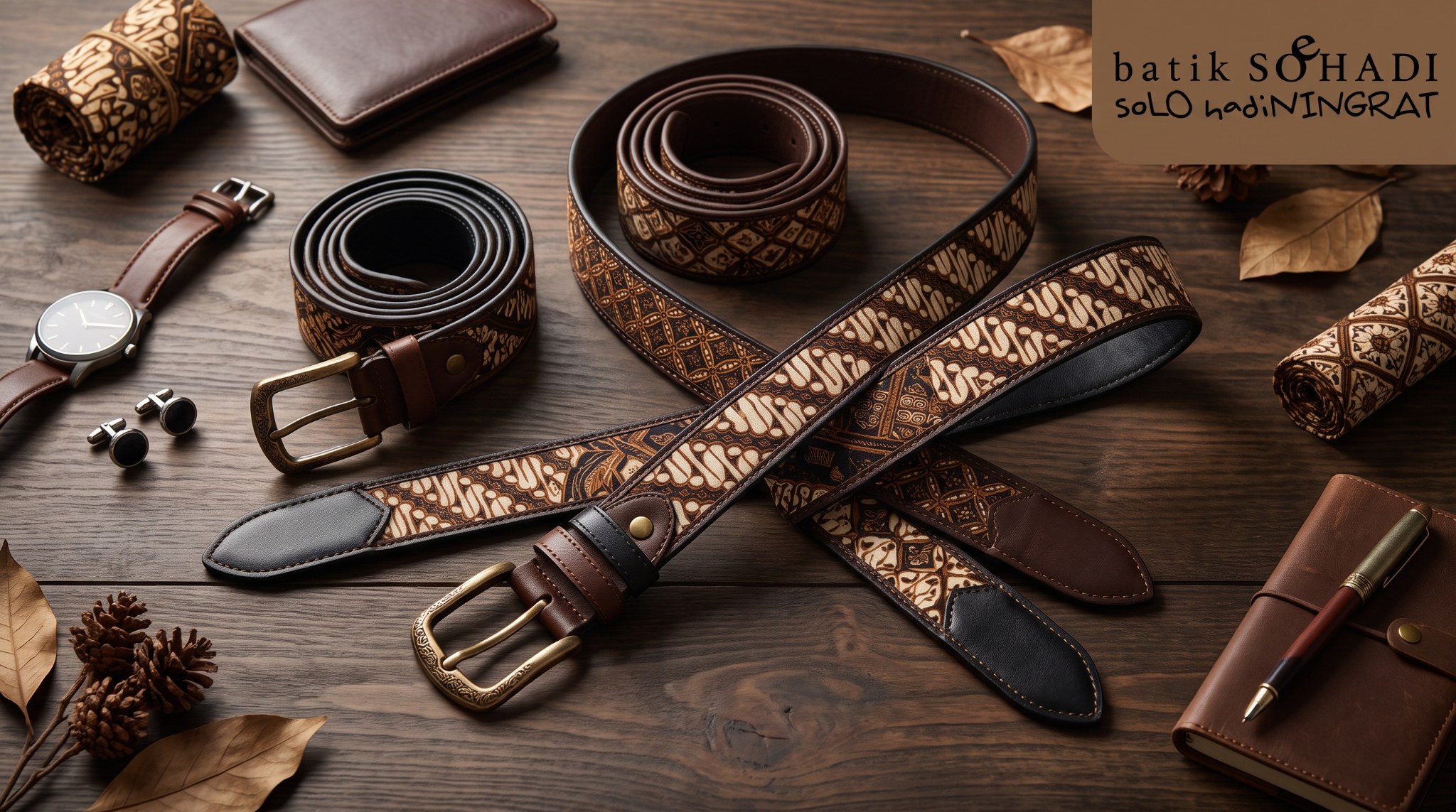 Ikat Pinggang Batik: Aksesoris Unik untuk Penampilan Berkelas