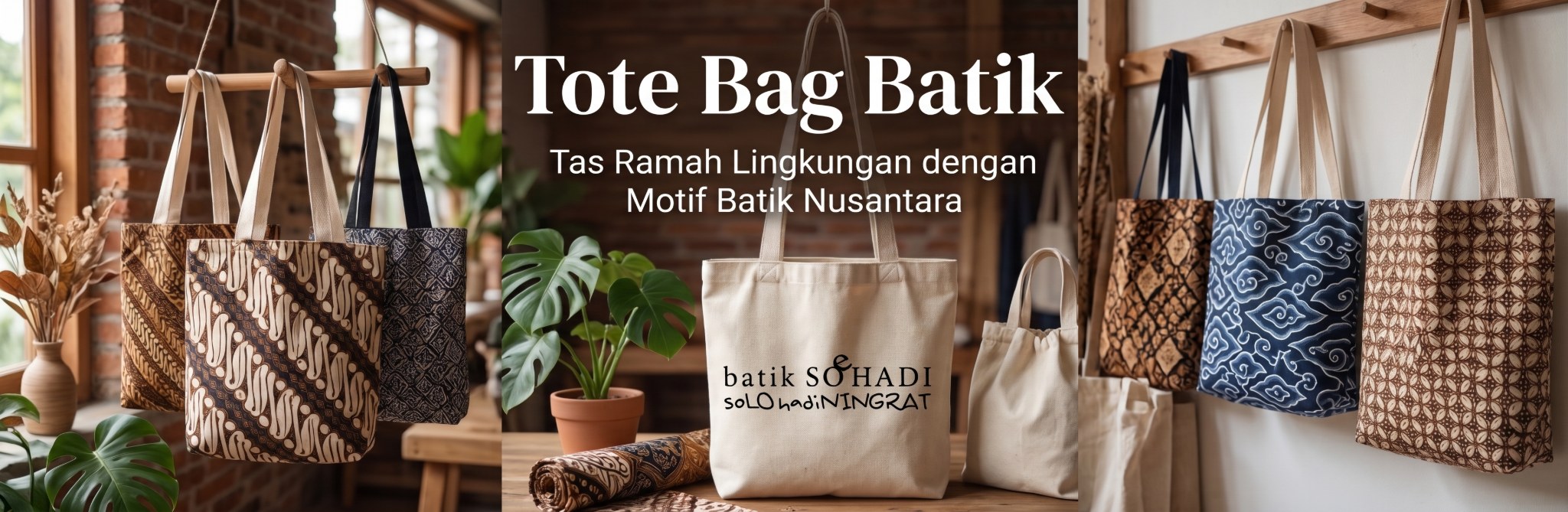 Tote Bag Batik: Tas Ramah Lingkungan dengan Motif Batik Nusantara