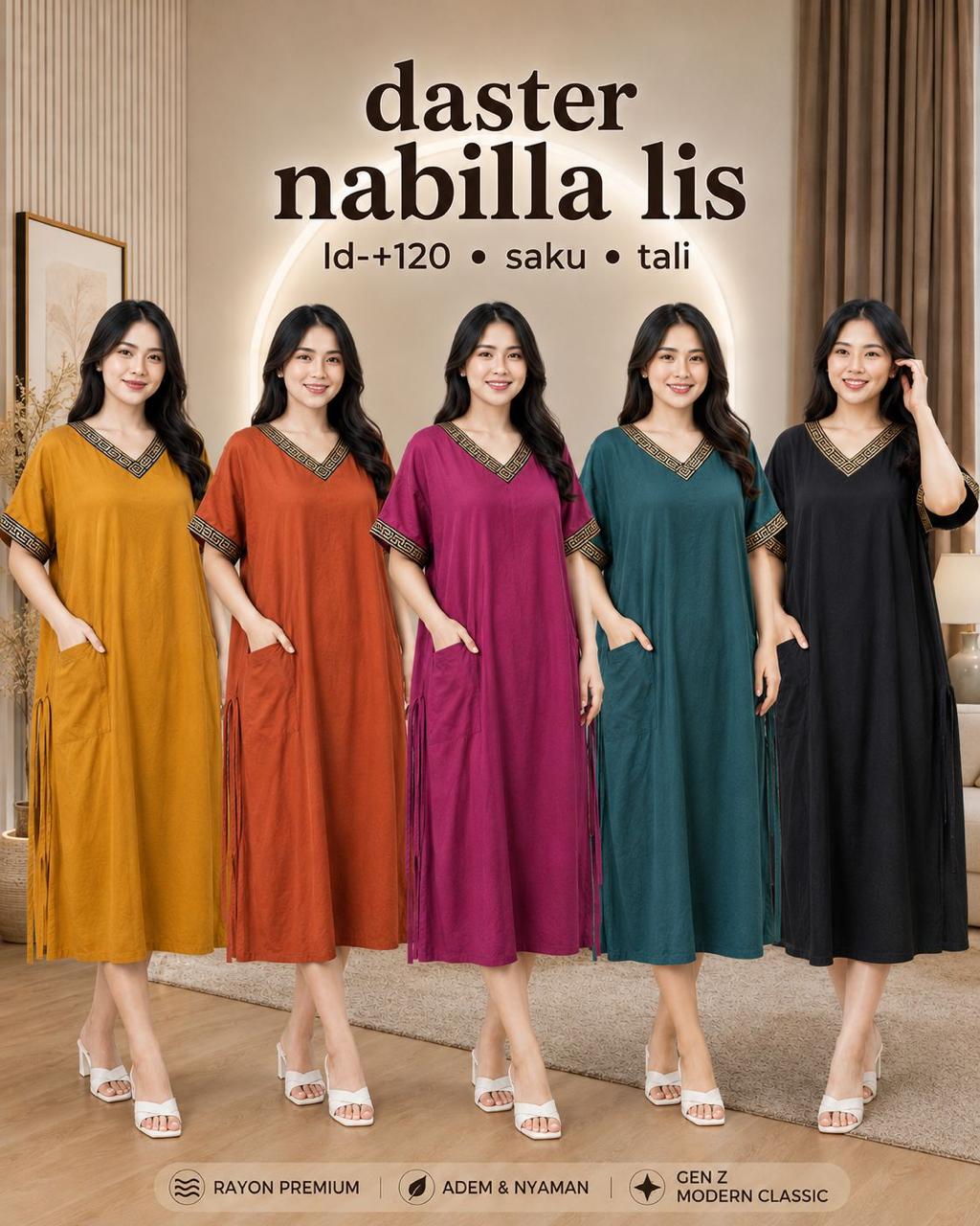 Daster Nabilla Lis 3