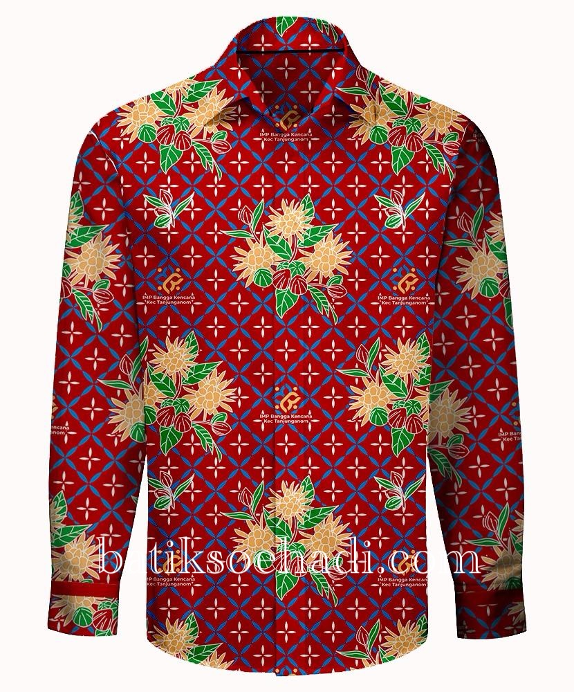 Teknik batik cap — produksi partai