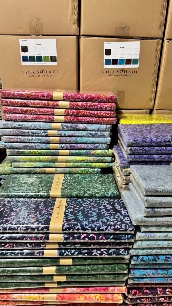 Batik Soehadi export cargo ready