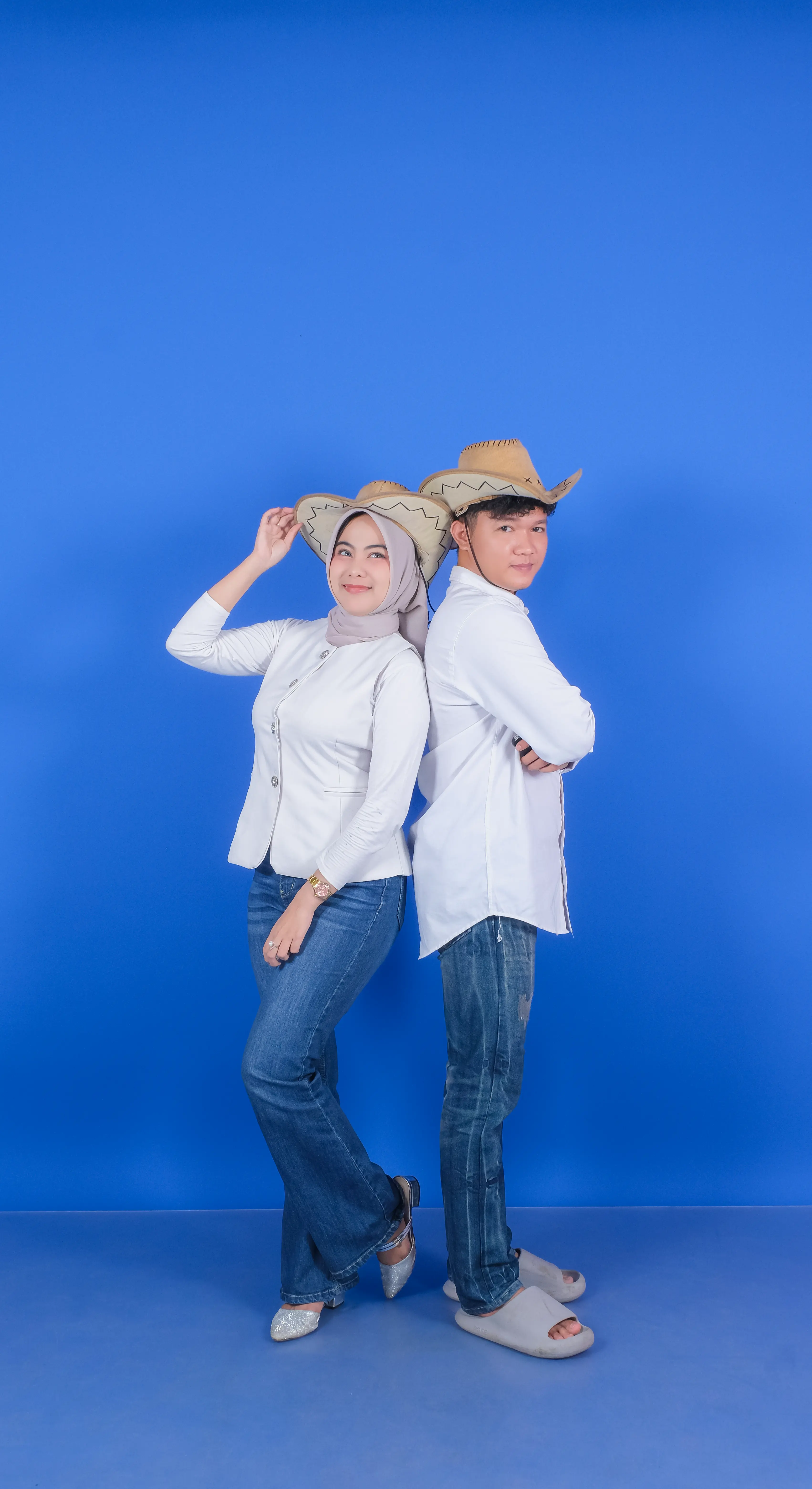 Selfphoto Biru