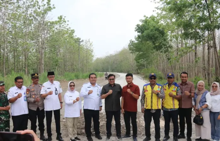 BLORA CAIR! Jalan Cabak-Bleboh Mulus Total Berkat Kucuran Anggaran Pusat Rp20,5 Miliar