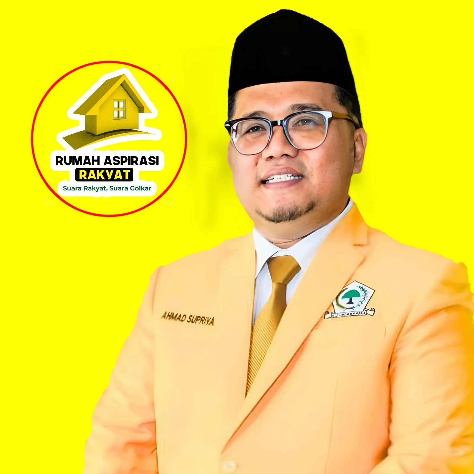 Golkar Bojonegoro Resmikan Rumah Aspirasi dan Bakumham, Ahmad Supriyanto: Politik Pelayan Rakyat