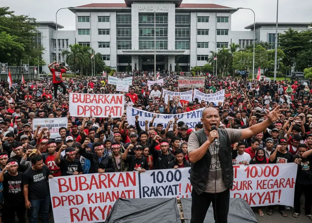 DPRD Pati Digugat Bubar! Aktivis Siapkan Gelombang 10 Ribu Massa di Hari Pahlawan