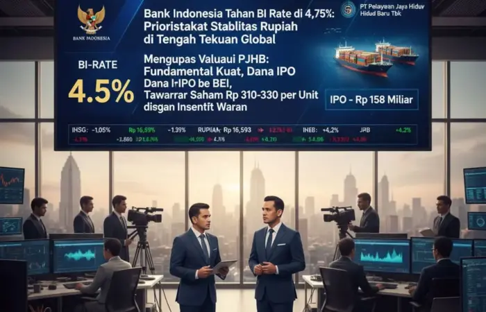 Bank Indonesia Tahan BI Rate di 4,75%: Prioritaskan Stabilitas Rupiah di Tengah Tekanan Global