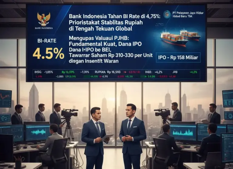 Bank Indonesia Tahan BI Rate di 4,75%: Prioritaskan Stabilitas Rupiah di Tengah Tekanan Global