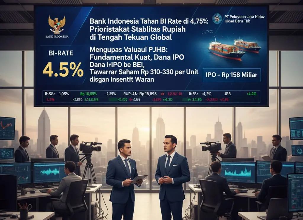 Bank Indonesia Tahan BI Rate di 4,75%: Prioritaskan Stabilitas Rupiah di Tengah Tekanan Global