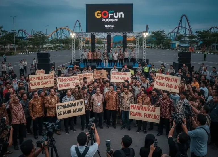 Acara Puncak HJB ke-348 Bojonegoro Digelar di Lahan Parkir GoFun, Anggaran Sewa Jadi Sorotan