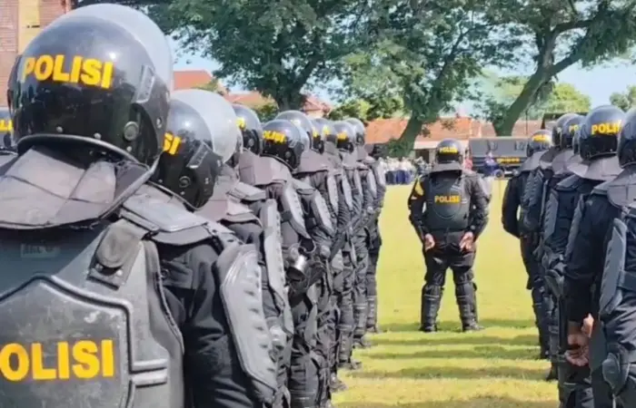 Siaga Penuh! 3.379 Personel Gabungan Amankan Sidang Paripurna Hak Angket DPRD Pati