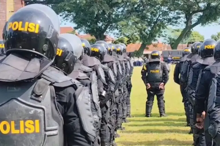Siaga Penuh! 3.379 Personel Gabungan Amankan Sidang Paripurna Hak Angket DPRD Pati