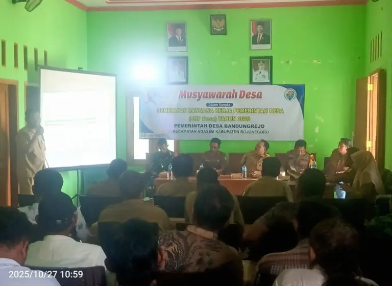 Desa Bandungrejo Disandera Kepentingan: Transisi Kepala Desa Diubah Jadi Alat Tawar-Menawar Politik?