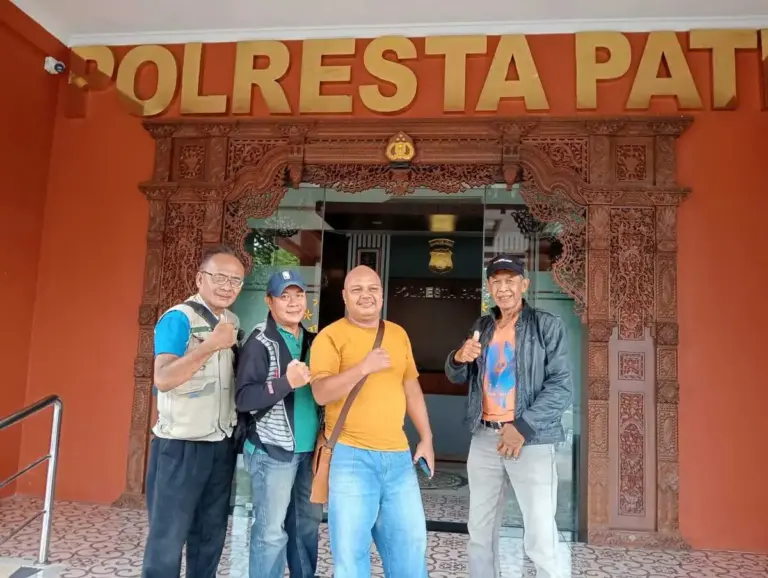 Yayak Gundul Datangi Polresta Pati, Ingatkan Kapolresta Soal Logistik Aksi dan Orasi Liar