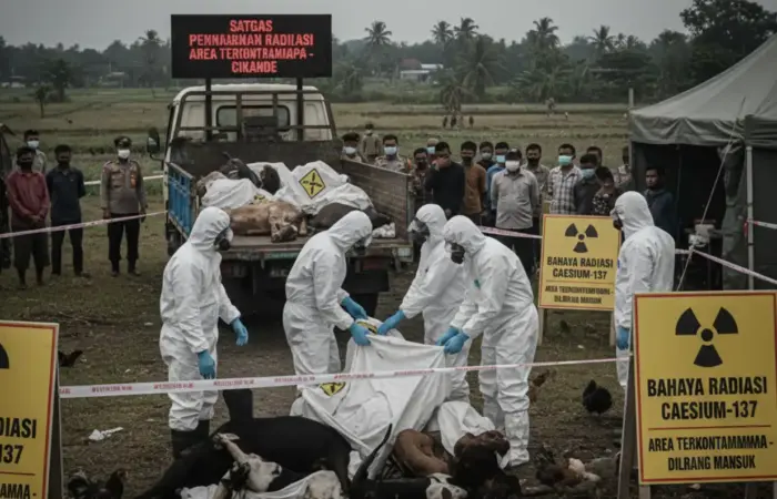 Radioaktif Cesium-137 Paksa Pemusnahan Hewan di Banten, Ancam Rantai Makanan Warga