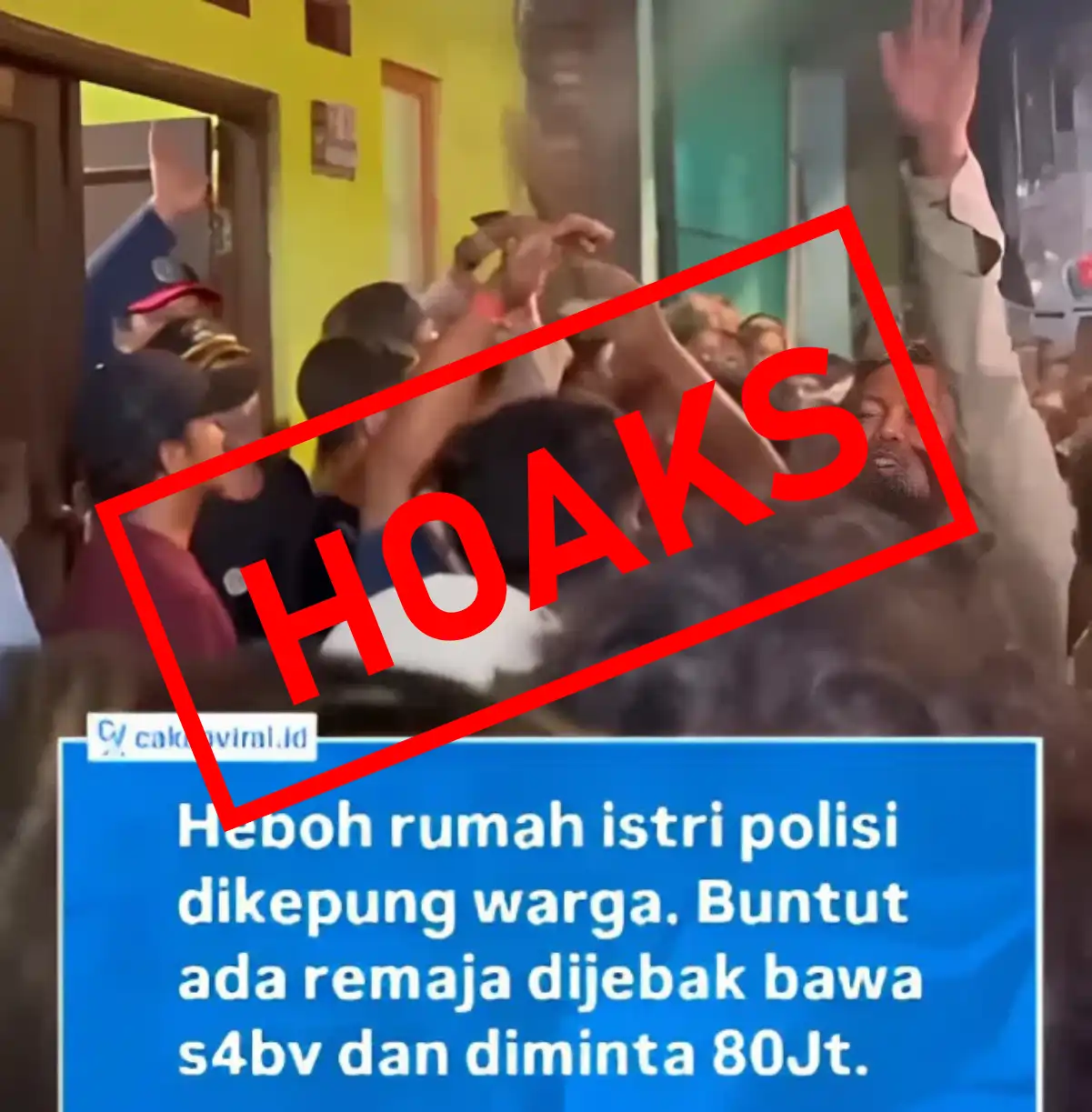 CEK FAKTA: Viral Video Jebakan Sabu Anak SMP, Polisi Tegaskan Informasi Tidak Benar