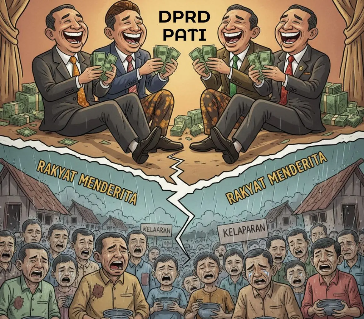 Jurang Kesejahteraan Pati: Omset DPRD Rp86 Juta Per Bulan, Bos Besar "Rakyat" Gaji Rp2,3 Juta Per Bulan