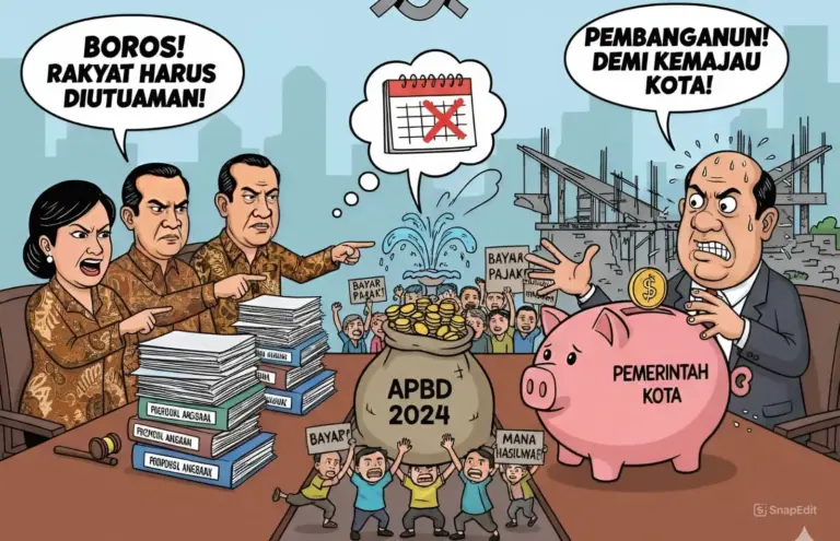 Perang Dingin Eksekutif-Legislatif Pati Memanas: Anggaran Pokir Dipangkas, Jalanan Jadi Arena Protes
