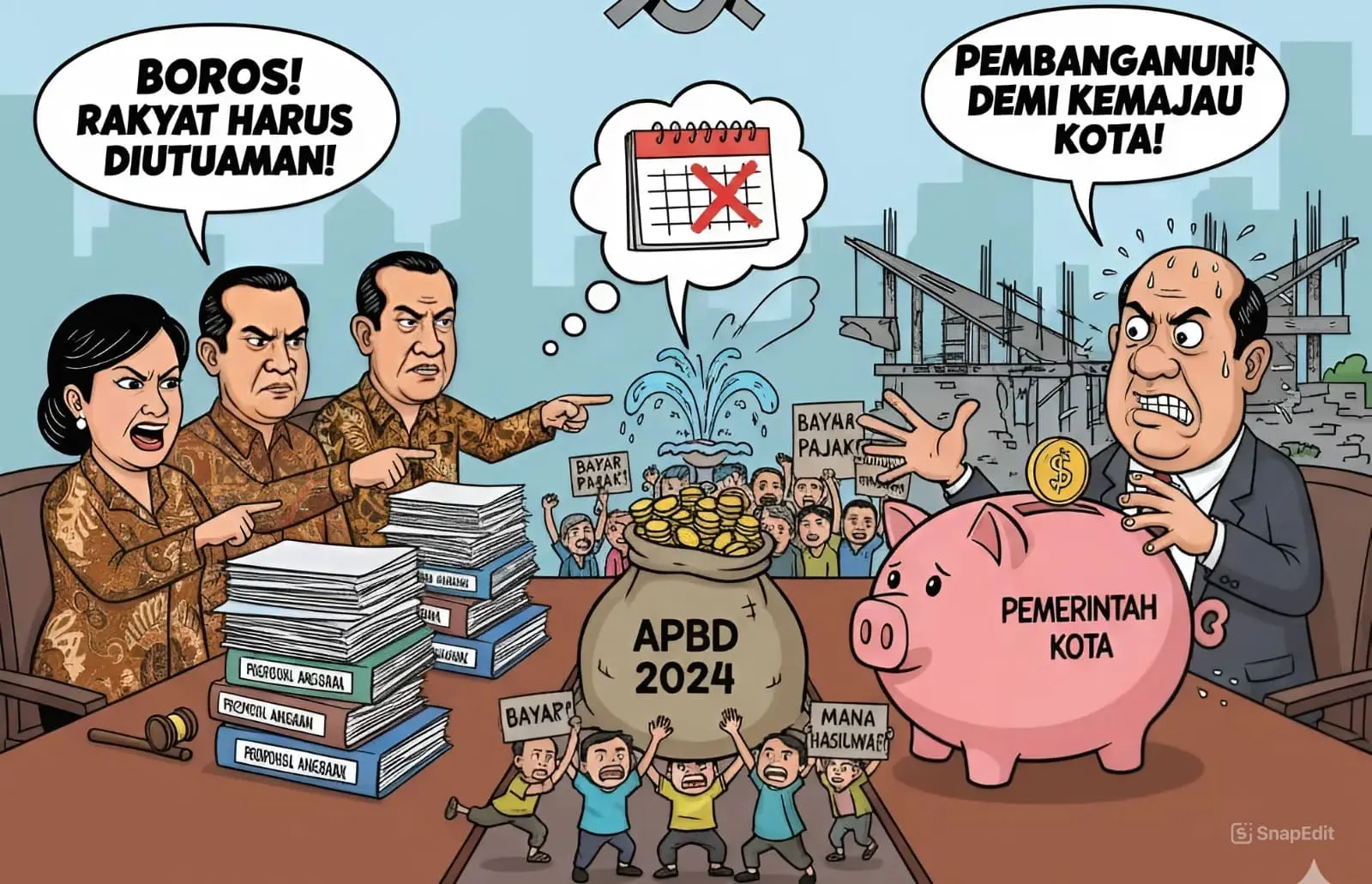 Perang Dingin Eksekutif Legislatif Pati Memanas Anggaran Pokir Dipangkas Jalanan Jadi Arena Protes