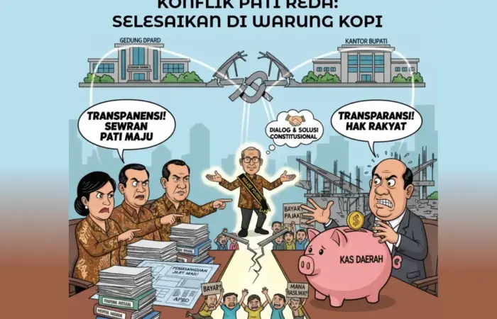 Stop Perang Dingin! Kunci Damai Bupati dan DPRD Pati Ada di Meja Warung Kopi, Bukan di Meja Hijau
