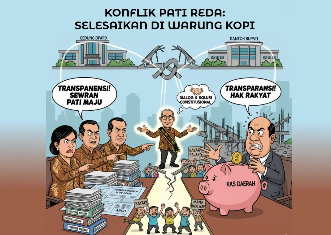 Stop Perang Dingin Kunci Damai Bupati Dan Dprd Pati Ada Di Meja Warung Kopi Bukan Di Meja Hijau