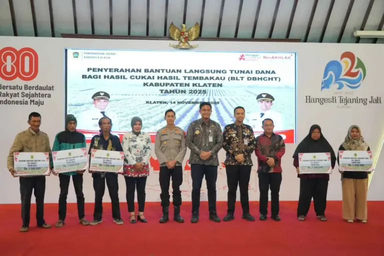 Cek Rekening Bank Klaten! BLT Rp1,2 Juta Cair untuk Ribuan Buruh Tani Tembakau di Klaten