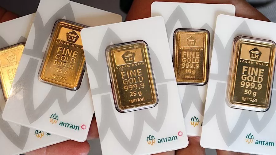 Harga Emas Antam Hari Ini: Emas Pecahan 1 Gram Stabil Rp2.290.000