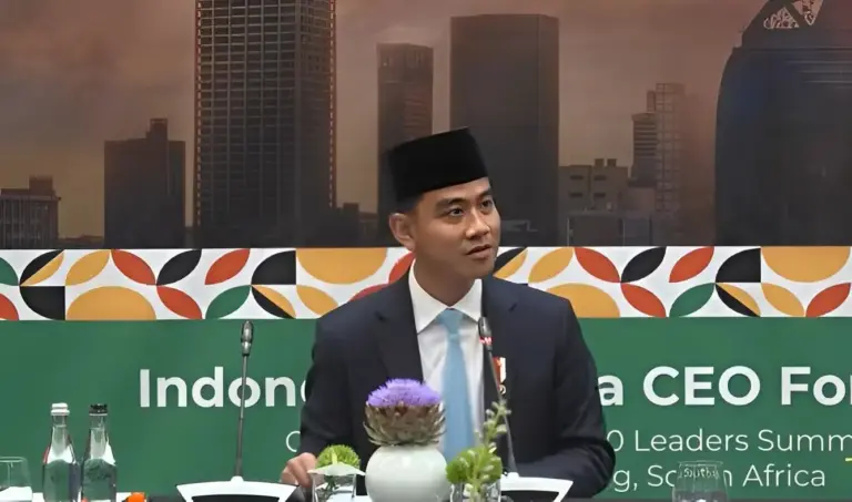 Gibran di Forum CEO Johannesburg Afrika Adalah Masa Depan, Kita Bangun Bersama