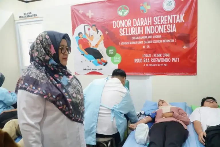 HUT ARSADA ke 25, RSUD Soewondo Pati Targetkan 150 Kantong Darah, Disambut Baik PMI
