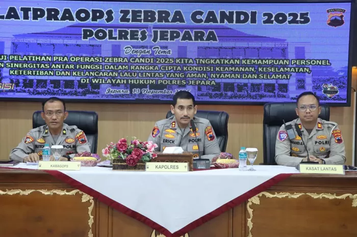 Jepara Sapu Bersih Balap Liar Operasi Zebra Candi 2025 Dimulai, Sasar Kedisiplinan ETLE