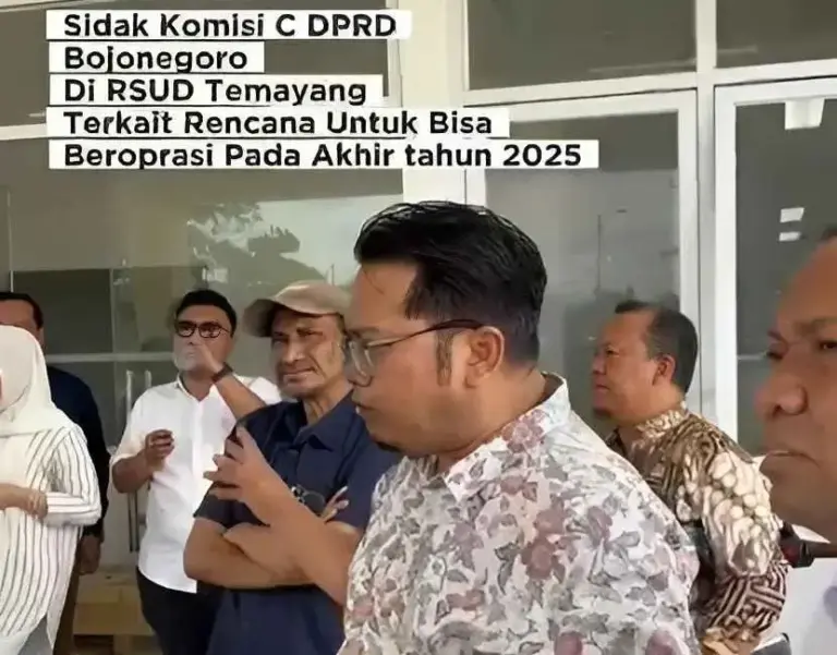 Komisi C DPRD Bojonegoro Kecewa RSUD Temayang Masih Tutup