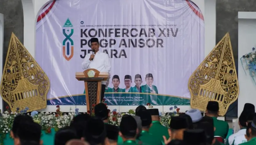 Konfercab GP Ansor Jepara 2025 Perkuat Literasi Digital - Sinergi Pemkab untuk Kader Muda NU